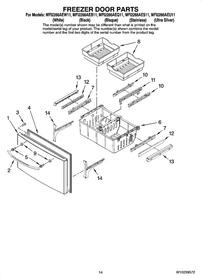 Diagram for MFI2266AEW11