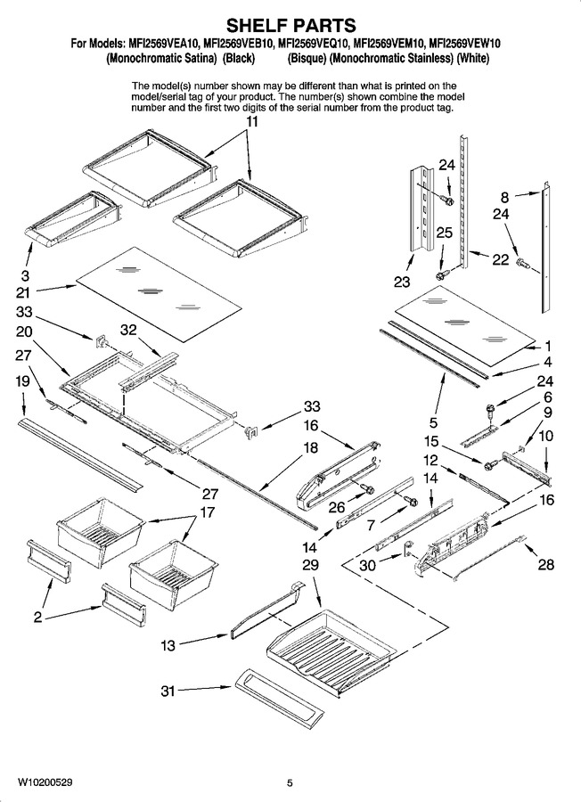 Diagram for MFI2569VEQ10