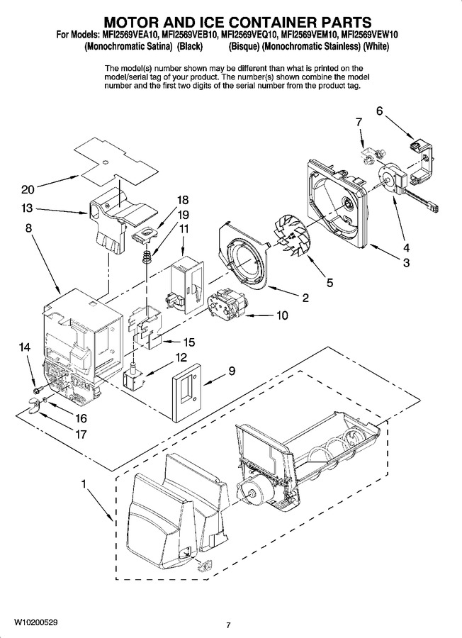 Diagram for MFI2569VEQ10