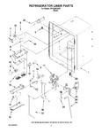 Diagram for 02 - Refrigerator Liner Parts