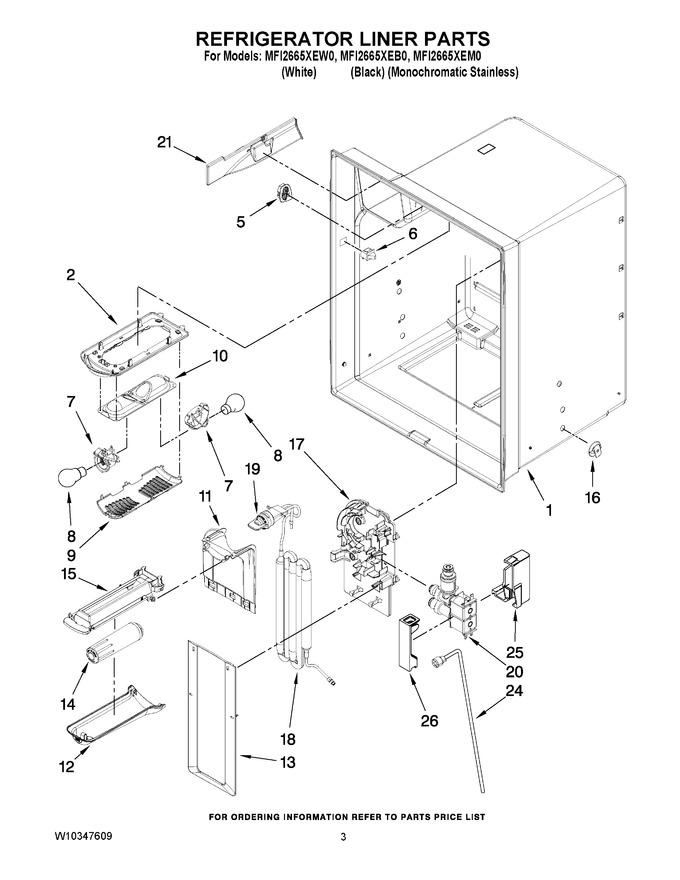 Diagram for MFI2665XEM0