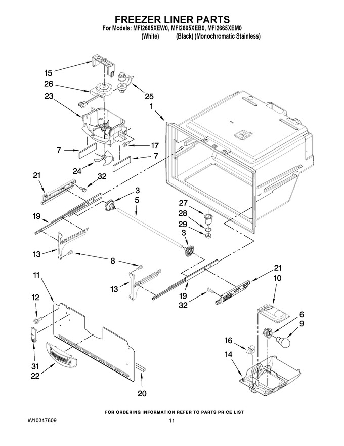 Diagram for MFI2665XEM0