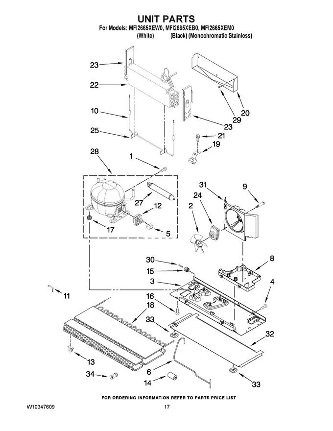 Diagram for MFI2665XEM0