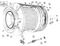 Diagram for 21 - Basket & Outer Shell Assembly (series11)