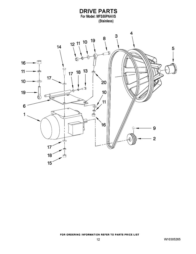 Diagram for MFS55PNAVS