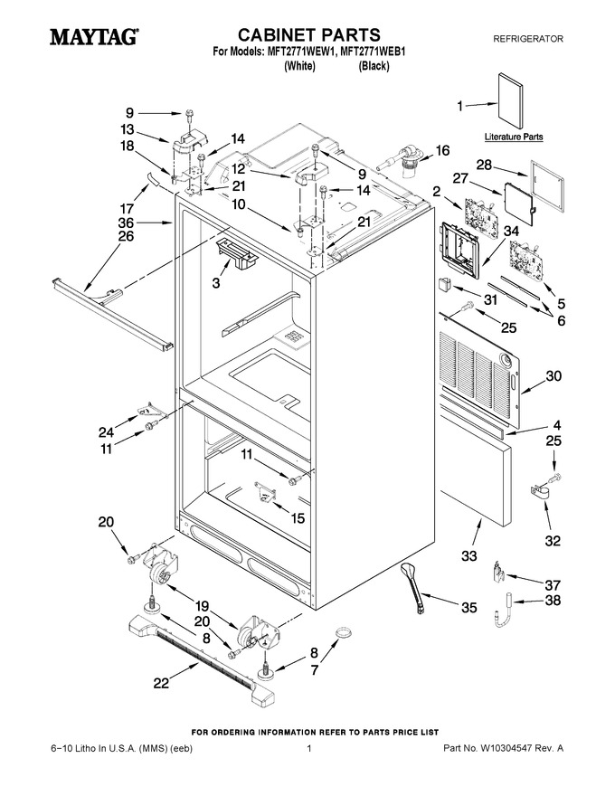 Diagram for MFT2771WEW1