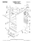 Diagram for 01 - Cabinet Parts