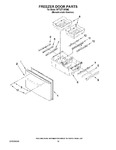 Diagram for 10 - Freezer Door Parts