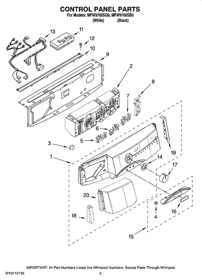 Diagram for MFW9700SB0