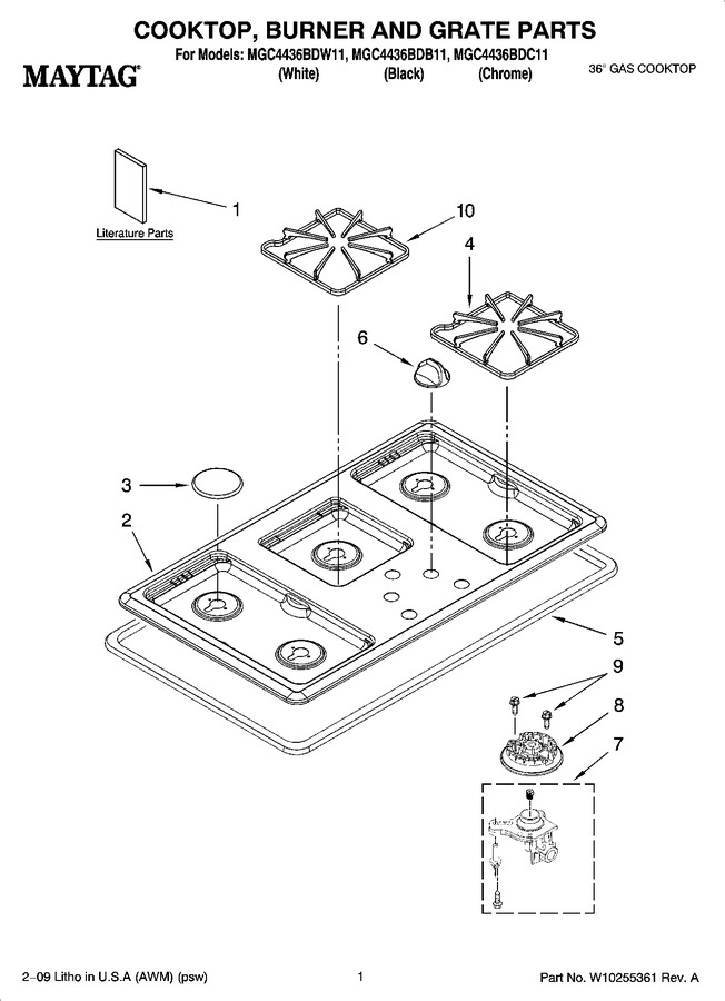 Diagram for MGC4436BDB11