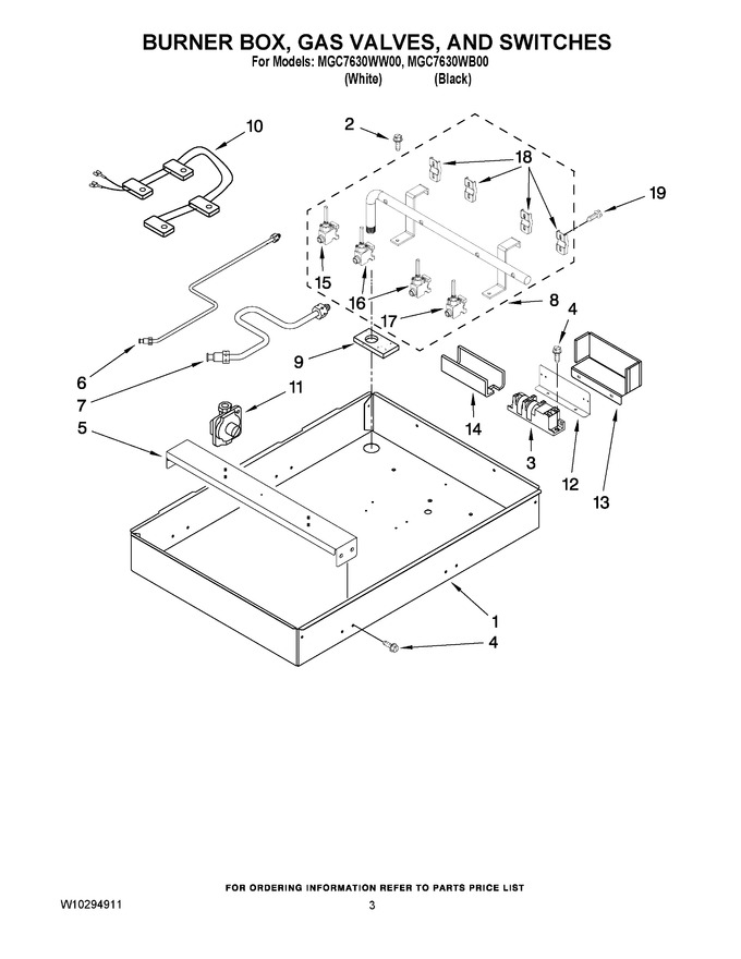 Diagram for MGC7630WW00