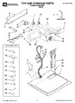 Diagram for 01 - Top And Console Parts