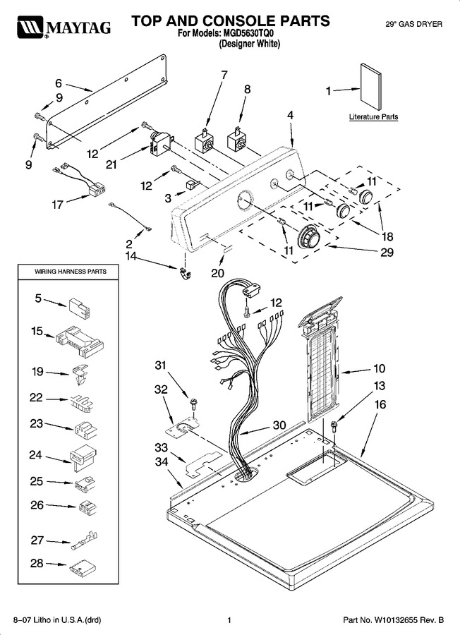 Diagram for MGD5630TQ0