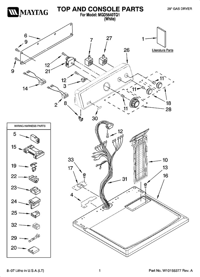 Diagram for MGD5640TQ1