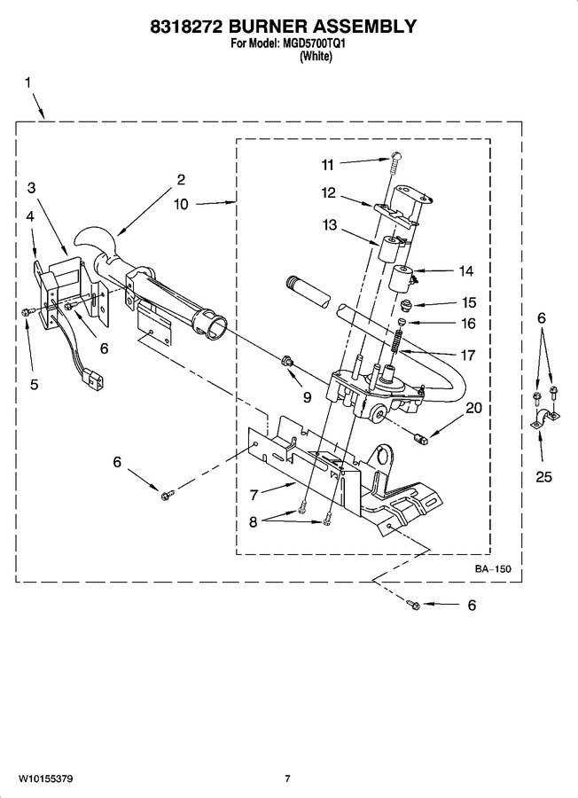 Diagram for MGD5700TQ1