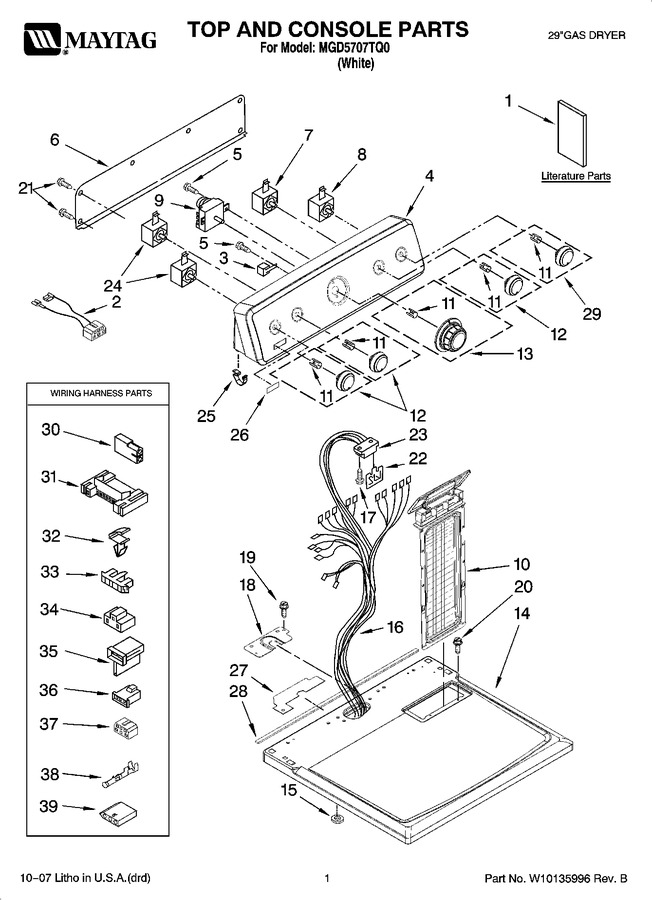 Diagram for MGD5707TQ0