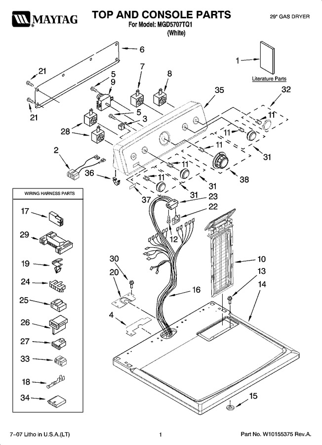 Diagram for MGD5707TQ1