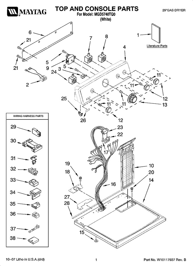 Diagram for MGD5740TQ0
