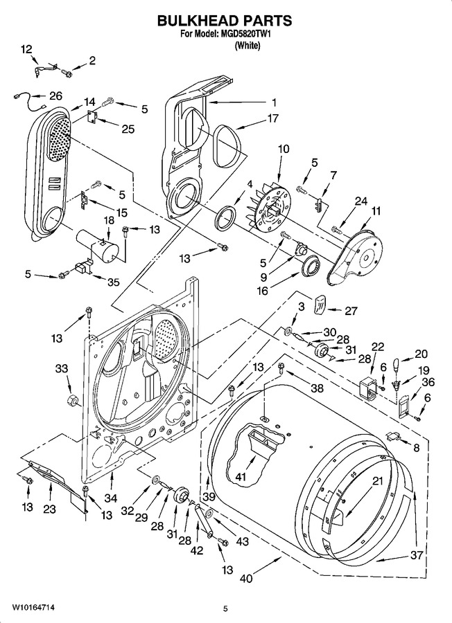 Diagram for MGD5820TW1