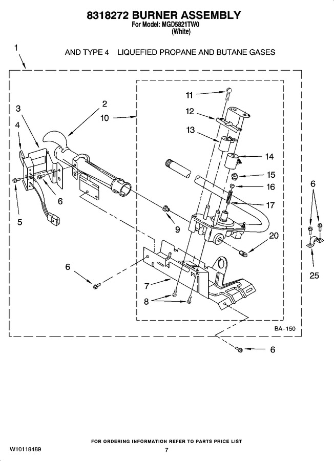 Diagram for MGD5821TW0