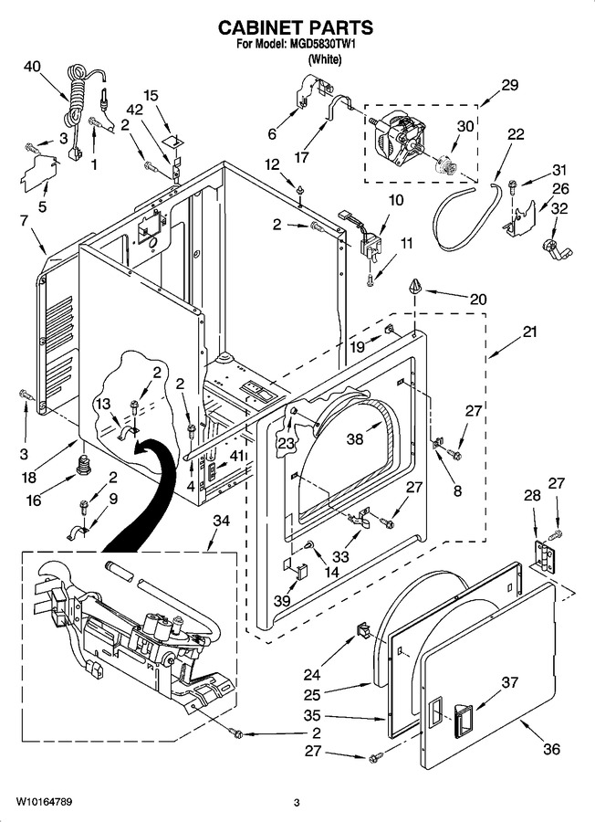 Diagram for MGD5830TW1