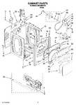 Diagram for 02 - Cabinet Parts
