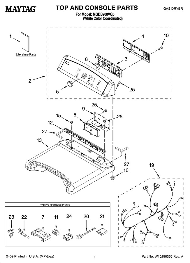 Diagram for MGDB200VQ0