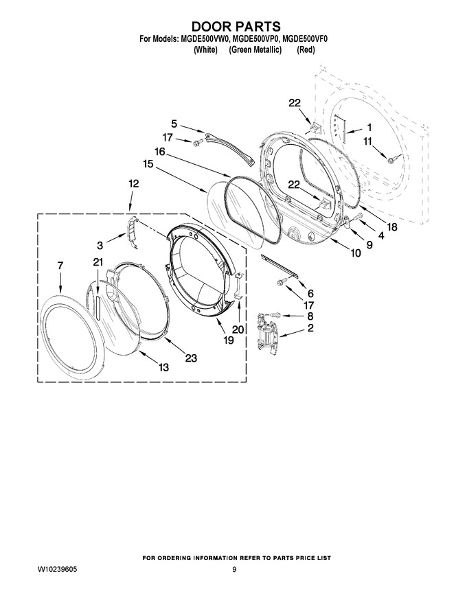 Diagram for MGDE500VF0
