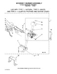 Diagram for 04 - W10293911 Burner Assembly