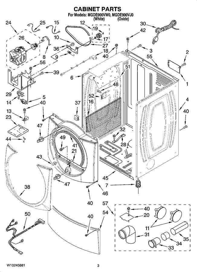 Diagram for MGDE900VW0