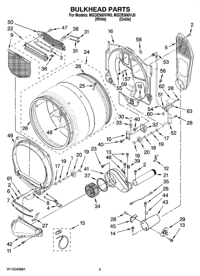Diagram for MGDE900VW0