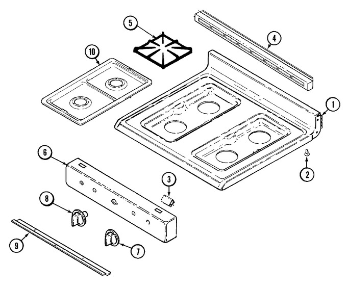 Diagram for MGR4410BDW