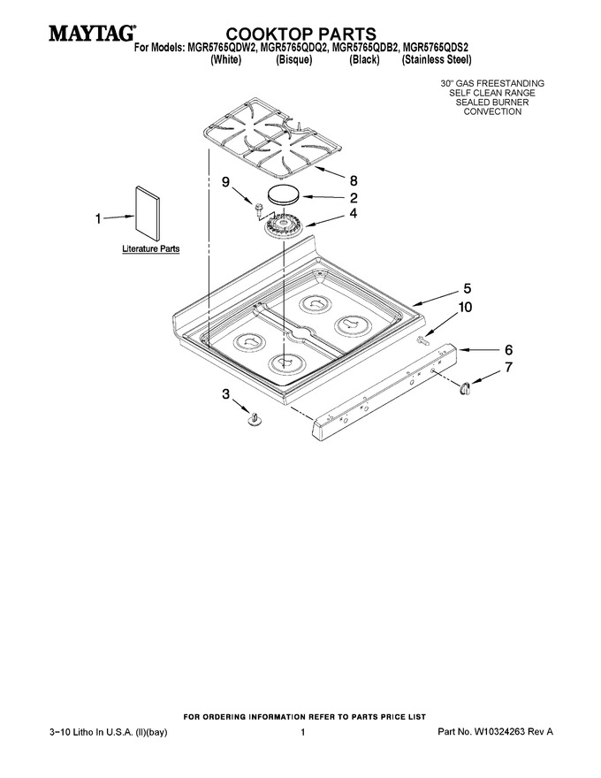 Diagram for MGR5765QDQ2