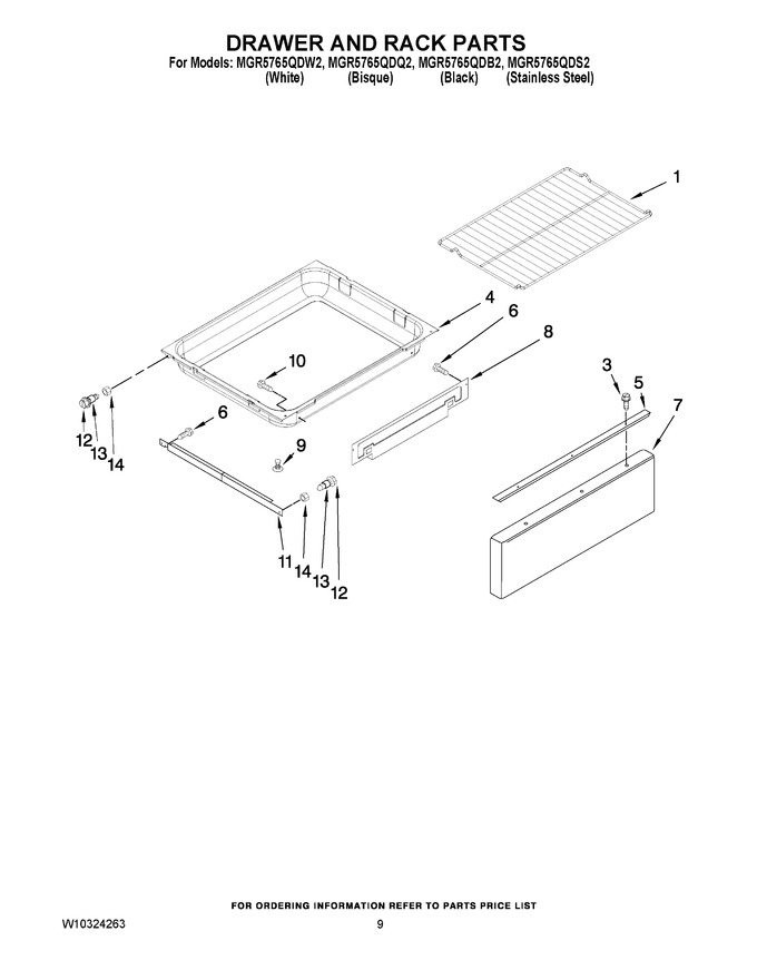 Diagram for MGR5765QDW2