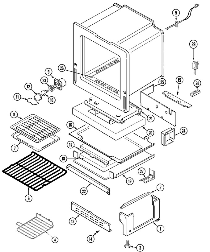 Diagram for MGR5770BDB