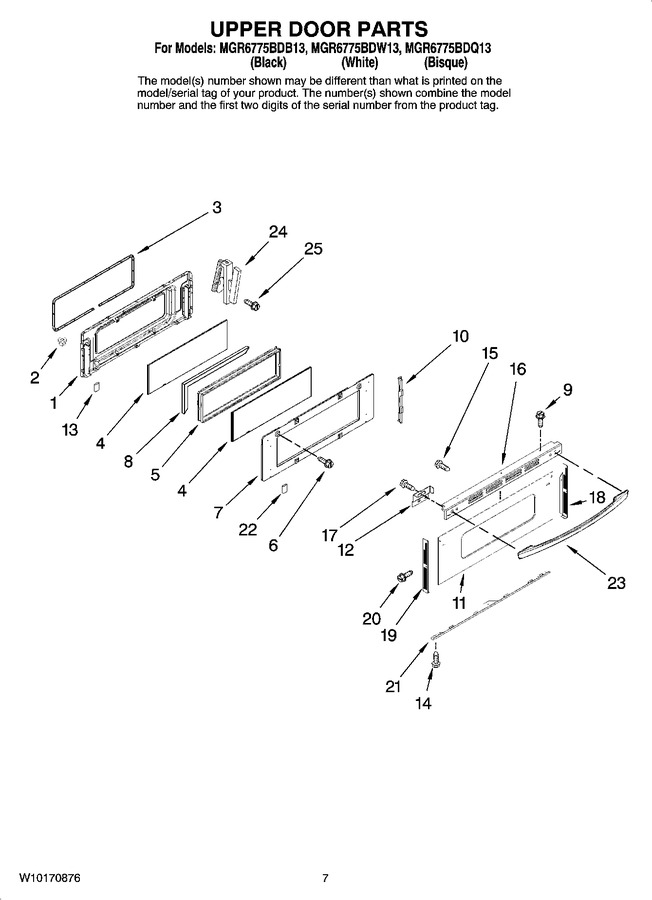 Diagram for MGR6775BDQ13