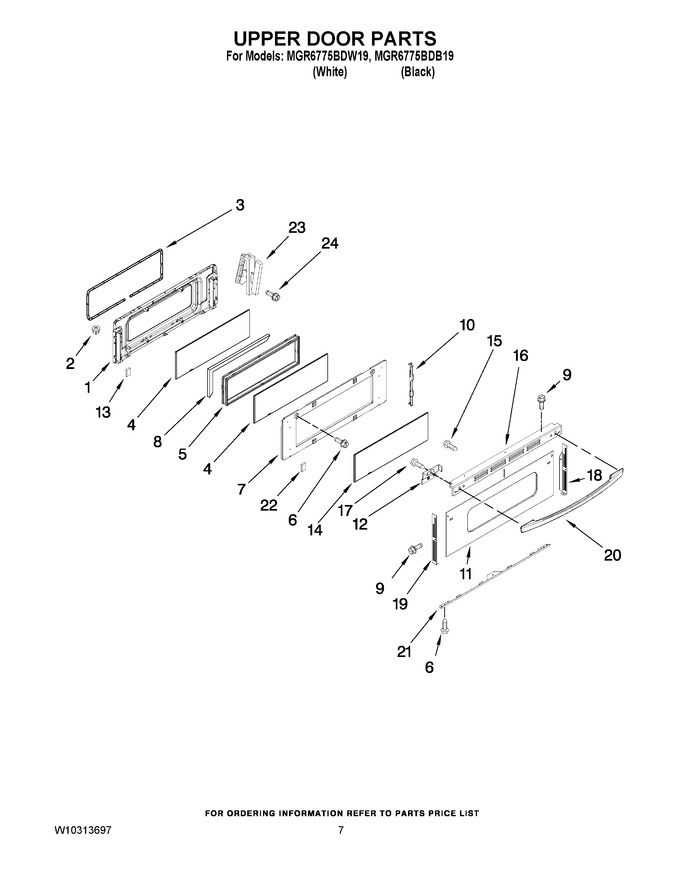 Diagram for MGR6775BDB19