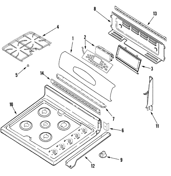 Diagram for MGR6875ADW
