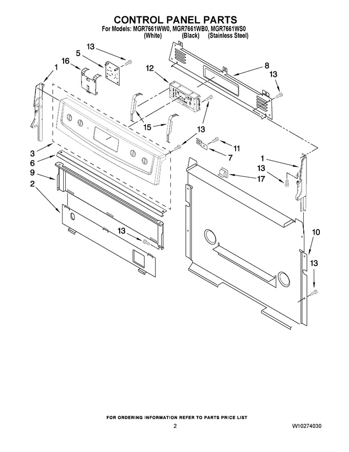 Diagram for MGR7661WB0