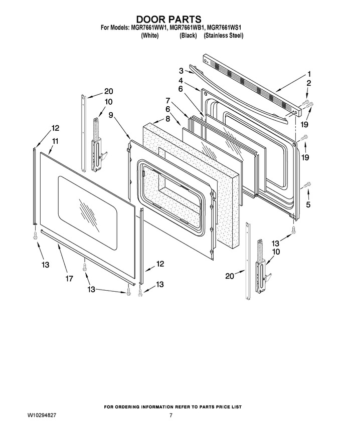 Diagram for MGR7661WB1