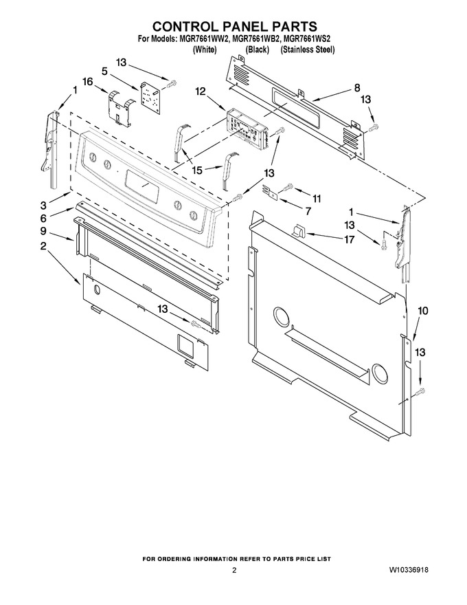 Diagram for MGR7661WS2