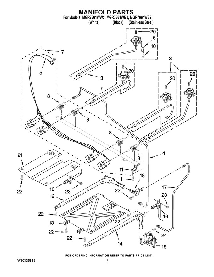 Diagram for MGR7661WW2