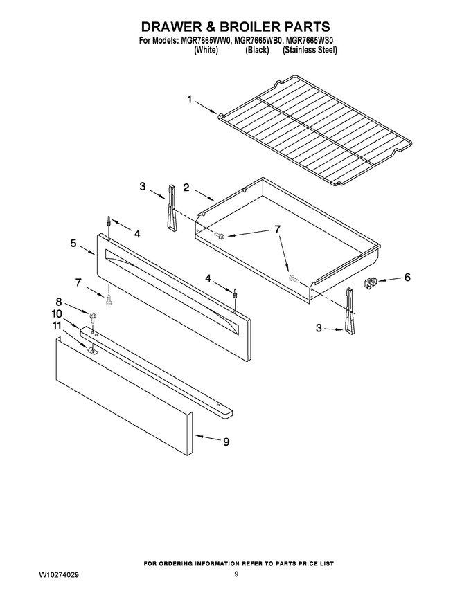 Diagram for MGR7665WW0