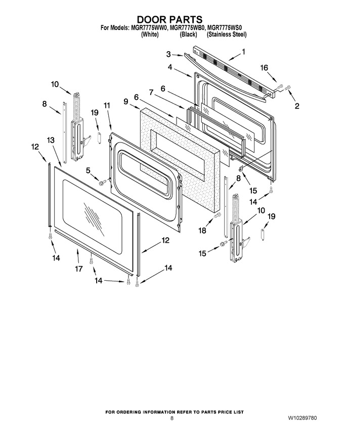 Diagram for MGR7775WW0