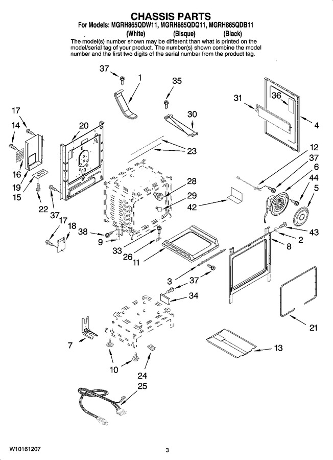 Diagram for MGRH865QDB11