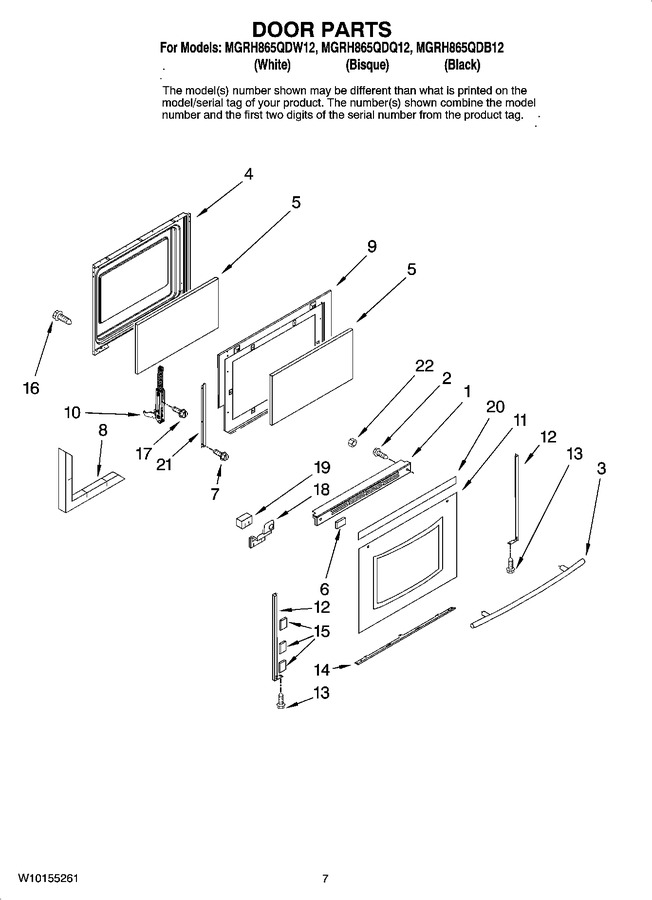 Diagram for MGRH865QDQ12