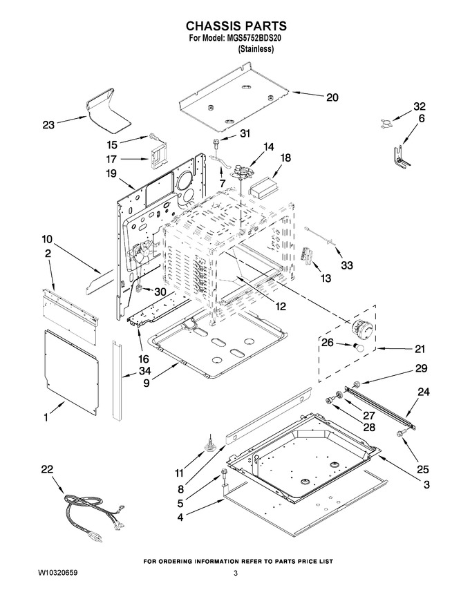 Diagram for MGS5752BDS20