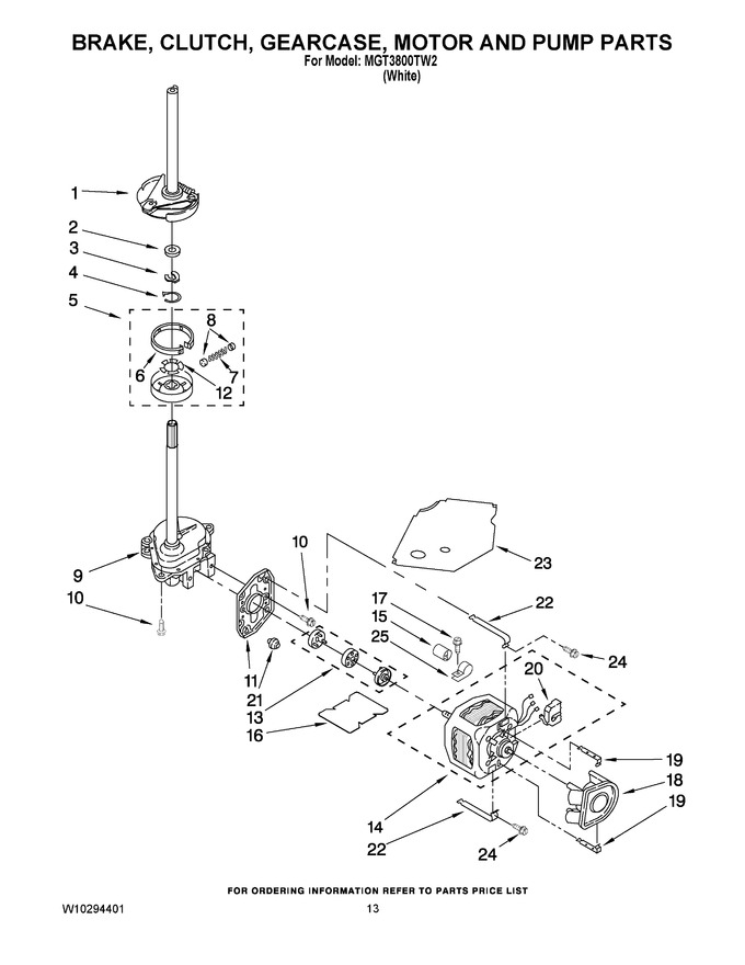 Diagram for MGT3800TW2