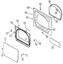 Diagram for 08 - Door (dryer)