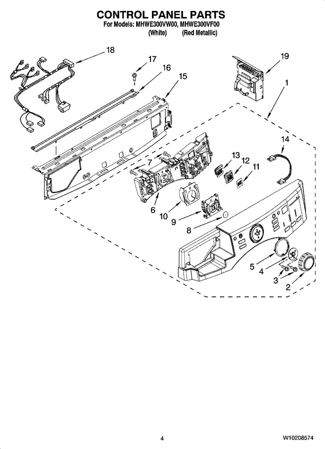 Diagram for MHWE300VW00